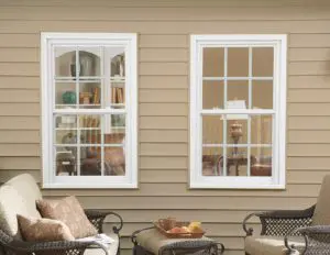Two rectangle shape window in home, Maryland