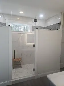 frameless glass shower enclosure denton maryland