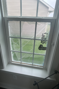 Broken Window in Home