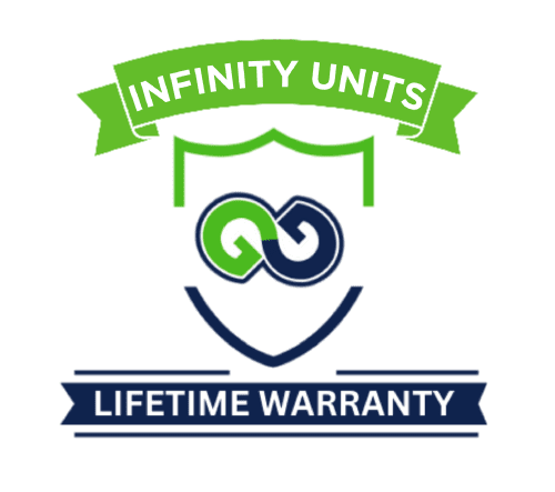 infinity glass units lifetime warranty logo